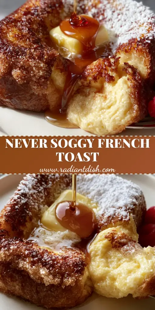 A close-up vertical shot of thick-cut brioche French toast with a melting pat of salted butter and maple syrup drip. (French Toast ideas)