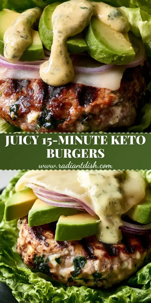 low carb turkey burger with Spinach, Feta, and Creamy Herb Aioli 3 A succulently seared low carb turkey burger wrapped in bibb lettuce with avocado and herb aioli.