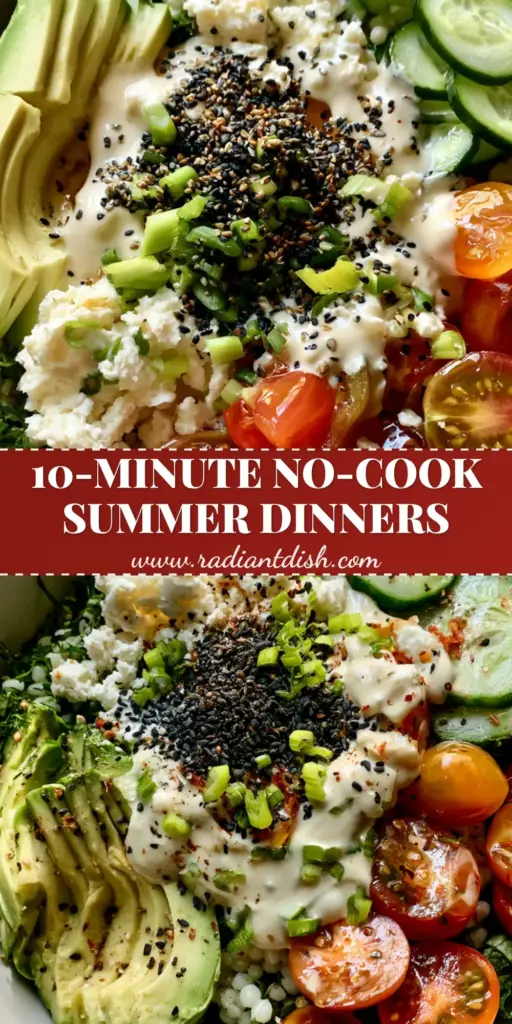 Healthy Summer Dinners: The Ultimate Mediterranean Kale and Pearl Couscous Power Bowl 3 A vibrant Mediterranean power bowl with kale, couscous, and avocado, representing healthy summer dinners.